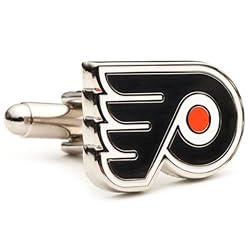 Silver Philadelphia Flyers NHL Hockey Cufflinks