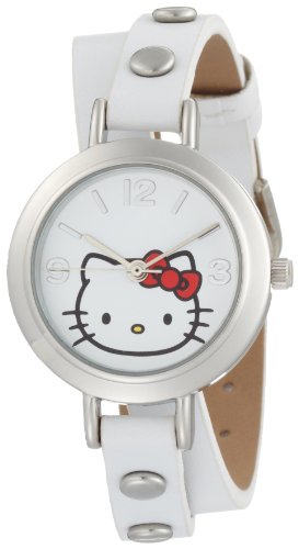 Hello Kitty Women's H3WL1002WT White Dial Watch