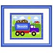 Under Construction Blue Personalized Print