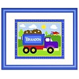 Under Construction Blue Personalized Print