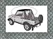 86-95 Suzuki Samurai Black Bestop Bikini Soft Top