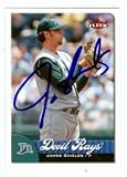 James Shields Autographed/Hand Signed Baseball Card (Tampa Bay Rays) 2007 Fleer #32