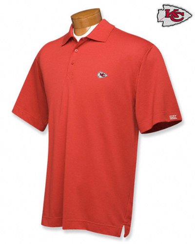 Kansas City Chiefs Red Drytec Championship Polo