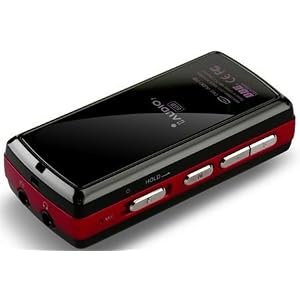 Cowon iAudio 7 Tragbarer MP3-/Video-Player 16 GB rot