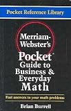 Merriam-Webster's Pocket Guide to Business and Everyday Math