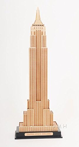 Architecture, Empire State Building, 7.5L x 4.1W x 21.5H Inches ,