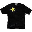 One Industries Rockstar Intersect Men's Short-Sleeve Racewear Shirt w/ Free B&F Heart Sticker Bundle - Black