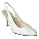 Isaac Mizrahi for Target® Marissa Slingback Lace Pumps - White
