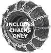 Tire Chains for 20 x 10.00 x 8
