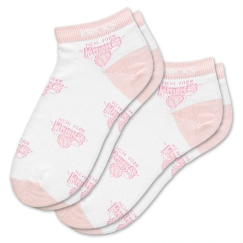 NBA New York Knicks Womens Socks, 2-Pack, Pink