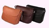 Paul & Taylor Small Leather Purse with Long Shoulder Strap