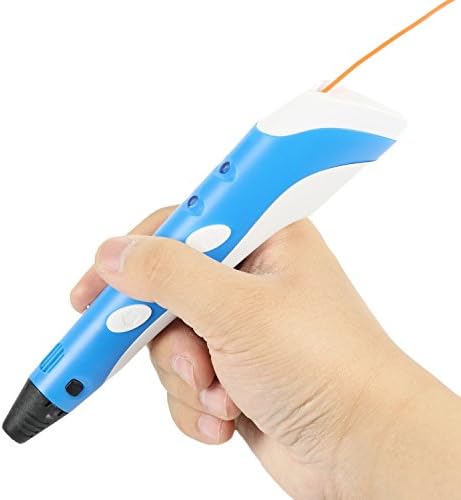 3D Print Pen for 3D Drawing Doodle 3D Printing Pen Art Crafts Model Making with 3 Filament and Power Adapter