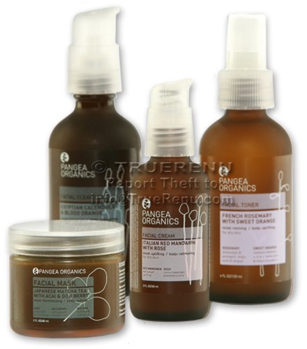 Pangea Organics Thirsty Skin Collection - for Dry, Dehydrated, Mature Skin