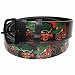 New Grinning Sergeant Bulldog Tattoo Style Leather Belt