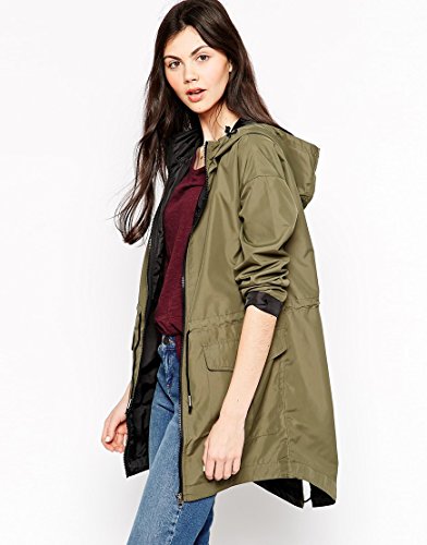 Only Lightweight Parka Jack With Drawstring Waist 並行輸入品