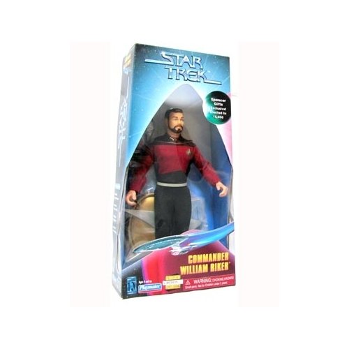 Star Trek Spence Gifts Exclusive Limited to 15,000 figures Commander William Riker 9 inch Action Figure