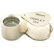 Jewelers Eye Loupe Gemologist Triplet Folding Tool 10X
