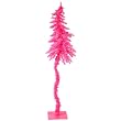 4' Pre-Lit Fantasy Hot Pink Tree