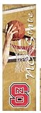 NC State Basketball Wood Wall Art (30 inches)