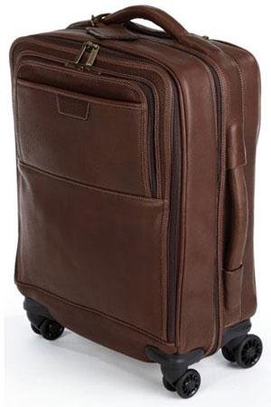 Korchmar La Romana Collection 4-Spinner Carry On Chocolate