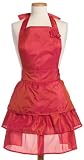 DII Pink Ruffles Hostess Apron