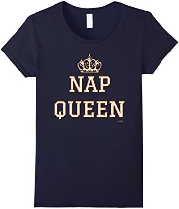 Women's Women's NAP QUEEN gold inspired T-shirt XL Navy