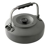 Brunton, New Vapor Kettle, Lightweight Aluminum Kettle, grey