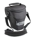 DURAGADGET holster / telescopic style / Top-loader case / bag / for digital SLR camera Compatible with Olympus E420 / E-450 / E-620 / E3 / E510 / E520 / E-1 / E420 / E-450 / E-620 / E-30 / E-30 Olympus PEN E-P1 / E-520 / E-620 / PEN E-P2 / E-600 / SP-590 