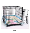 SMALL - BLUE - Baby Bumper Embroidered Crate Kit