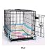 SMALL - BLUE - Baby Bumper Embroidered Crate Kit