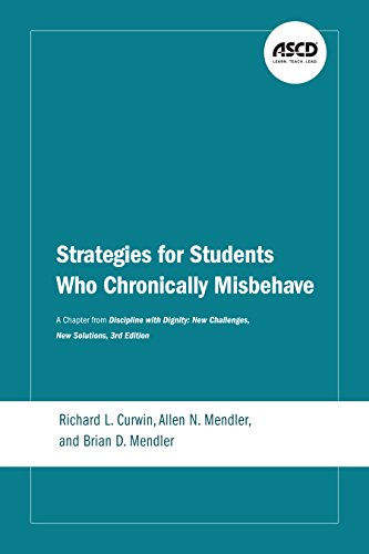 Strategies for Students Who Chronically Misbehave: A Chapter from Discipline with Dignity: New Challenges, New Solutions, 3rd Edition