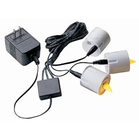 GKI Bethlehem Lighting Battery-Operated Rechargeable Votive Candle Set--3 Votives and a Charger by GKI/Bethlehem Lighting