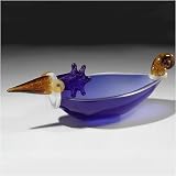 Eigenschaften Glasstudio Borowski  / Ente blau groß - Schale - Studio Line - Borowski Skulptur