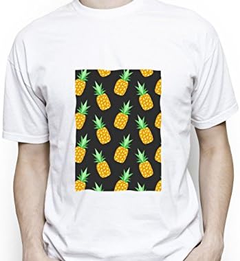 LenVisual Watermelon And Pineapple Tumblr Pineapple Wall Watermelon fruitsÂ iphoneÂ wallpaper For Mens White T-Shirt