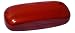 Shiny Speckled Style Eyeglass Case for Medium to Large Frames (Red)