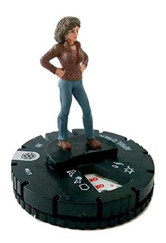 Teenage Mutant Ninja TurtlesTeenage Mutant Ninja Turtles Heroclix TMNT #019 April O'Neil Rare Minature Figure w/Ability Card