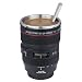 Camera Lens Mug/Lens Coffee Mug(Creative cup design is simulation to the Canon EF 24-105mm lens / 1:1 Model Coffee Cup / STAINLESS STEEL INSIDE)