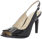 Calvin Klein Women's Lisabeth Patent Pump,Black,5.5 M US