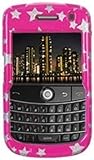 Amzer Stars Snap On Crystal Hard Case with Belt Clip for BlackBerry Tour, N ....