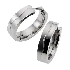 ZEEme Damen-Creolen Edelstahl 385010012