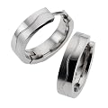 ZEEme Damen-Creolen Edelstahl 385010012