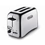 De'Longhi Argento Toaster, 2 Slice (Polished Steel)