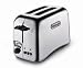 Polished Steel 2 Slice Argento Toaster