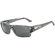 Arnette Wager Men's Fashion Sunglasses w/ Free B&F Heart Sticker Bundle - 2048/87 Striped Grey Havana/Grey