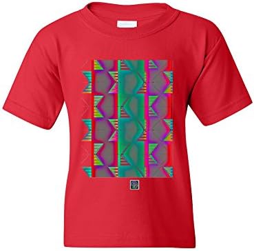 Thinker Collection Girls' Hyperbola - GLOWING T-Shirt Large Red