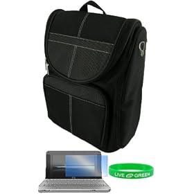MSI Wind U120 10-Inch Netbook Laptop Sports Backpack + Screen Protector