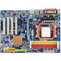 Gigabyte GA-M61P-S3 ATX;  nVidia 6100; FSB2000; 4x DDR2 800; VGA (128MB); 1x PCIex16x16; 2x PCIex16x1; 4x PCI; 4x SATA2 RAID (0,1,5); 1x  ATA; 7.1Ch Sound; Gigabit LAN; 1394
