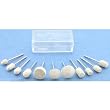 Mounted Felt Buffs 11 Pc Set