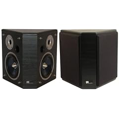 PURE ACOUSTICS Surround-Lautsprecher BP 55 schwarz bipolar (Paar)