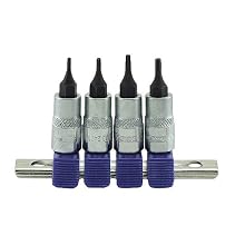 OEM 25222 Four-Piece Tamper Proof Star Bit Set T6,7,8,9